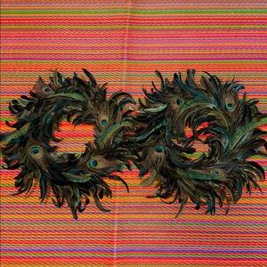 Peacock Feather Wreath